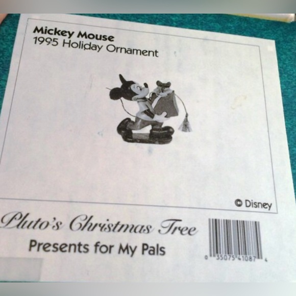 NWT NIB Walt Disney Classics Collection WDCC MICKEY MOUSE PRESENTS FOR MY PALS - Picture 3 of 3